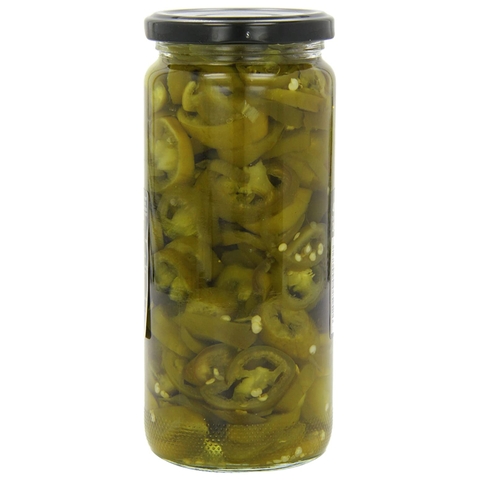 Ớt Jalapeno Xắt Lát ALEYNA Jalapeno Peppers Sliced Green, Lọ 480g