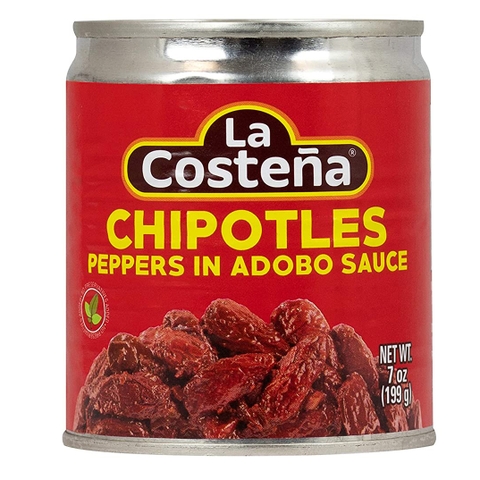 Ớt Chipotle Ngâm Sốt Adobo La Costena Chipotle Pepper in Adobo Sauce, Lon 199g