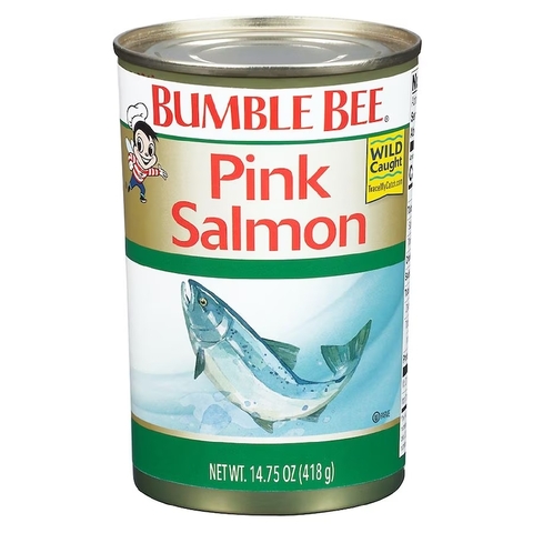 Cá Hồi Hồng Đóng Hộp Bumble Bee Pink Salmon, Hộp 418g (14.75 Oz.)