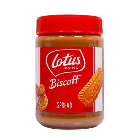 Kem Phết Dạng Mịn Lotus Biscoff Original Caramelised Biscuit Spread Smooth, Hộp 400g