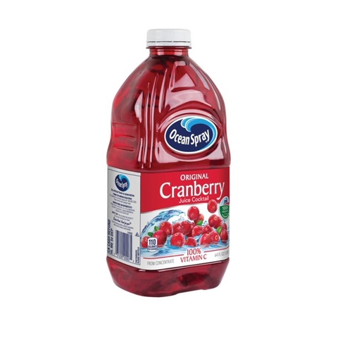 Nước Ép Nam Việt Quất Làm Cocktail Ocean Spray Cranberry Juice Cocktail , Chai 1.89 L (64 Fl. Oz.)