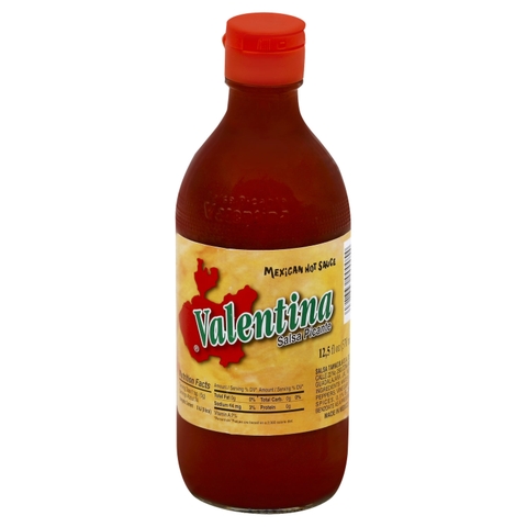 Sốt Ớt Cay Valentina Salsa Picante Mexican Hot Sauce Yellow Label, Chai 370 ml