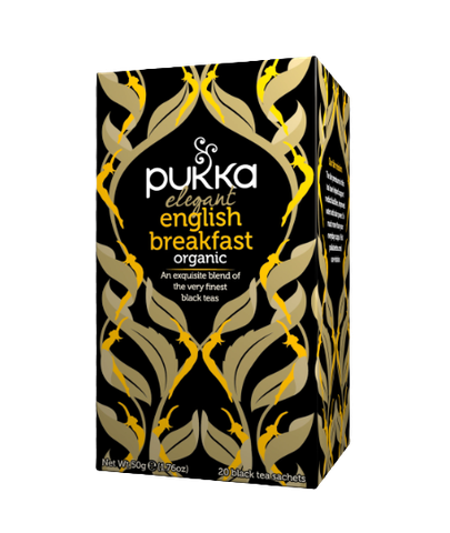 Trà Anh Quốc Hữu Cơ Thanh Lịch Pukka English Teabreak Elegant, Hộp 20 gói