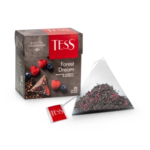 Trà Hoa Trái Cây Thảo Mộc Forest Dream Tess Berry & Herbal Infusion, Hộp 20 Túi Lọc Kim Tự Tháp