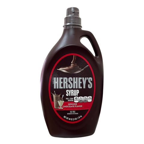 Sốt Socola Không Béo Hershey's Syrup Genuine Chocolate Flavor, Chai to 1.36kg