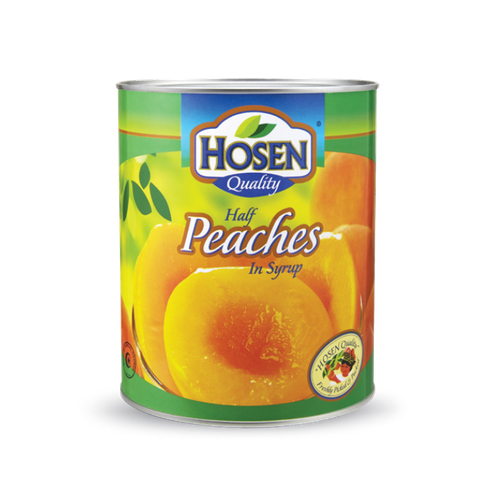 Đào Ngâm Đóng Hộp Dùng Cho Pha Chế Hosen Half Peaches In Syrup, Hộp 825g