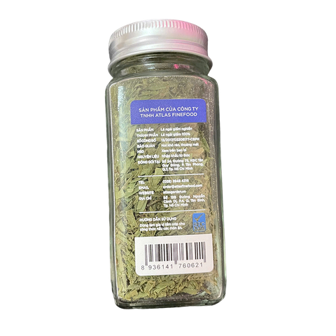 Lá Ngải Giấm Tarragon Rubbed, Lọ Thuỷ Tinh 10gr