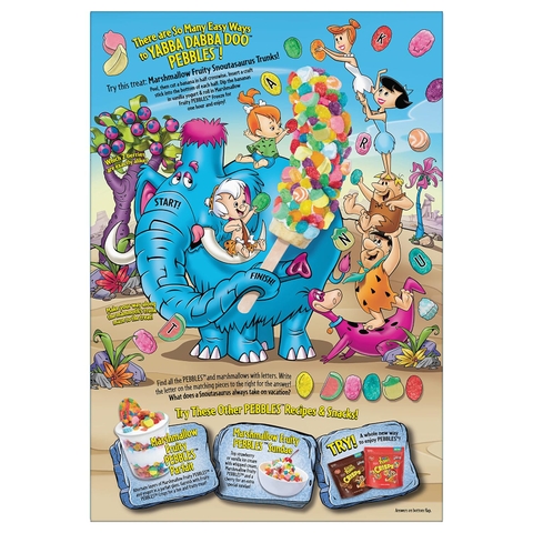 Ngũ Cốc Marshmallow Trái Cây Post Pebbles Fruity, Free Gluten, Hộp 311g (11 oz)