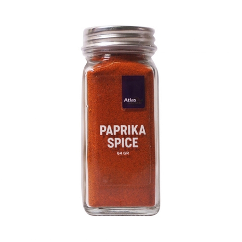 Ớt Bột Paprika Spice Atlas Garden, Lọ Thuỷ Tinh 64g