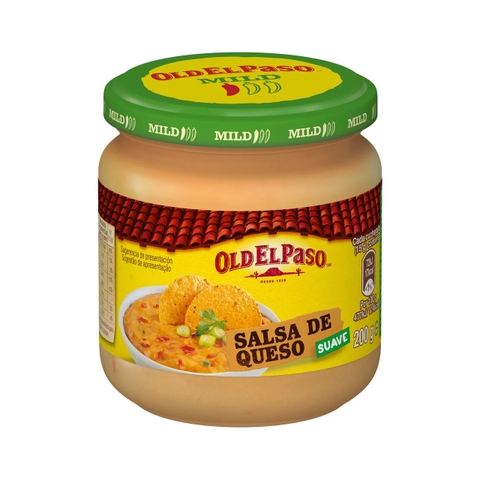 Sốt Phô Mai Phong Cách Tex-Mex Old El Paso Salsa De Queso Mild, Hộp 200g