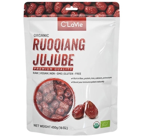 Táo Đỏ Hữu Cơ Cao Cấp C'LaVie Organic (Loại Quả Size Trung), Gói 450g