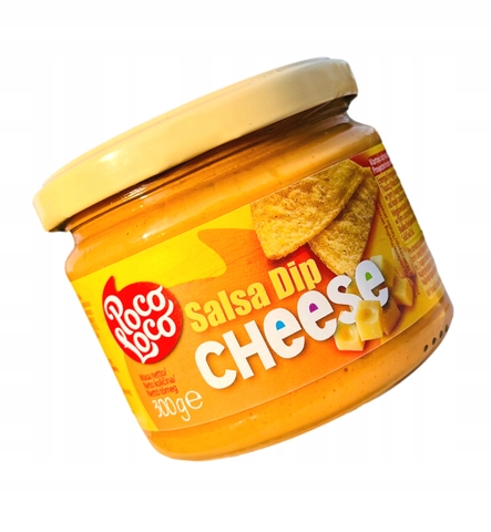 Sốt Salsa Phô Mai POCO LOCO Salsa Dip Cheese, Hộp Thuỷ Tinh 300g
