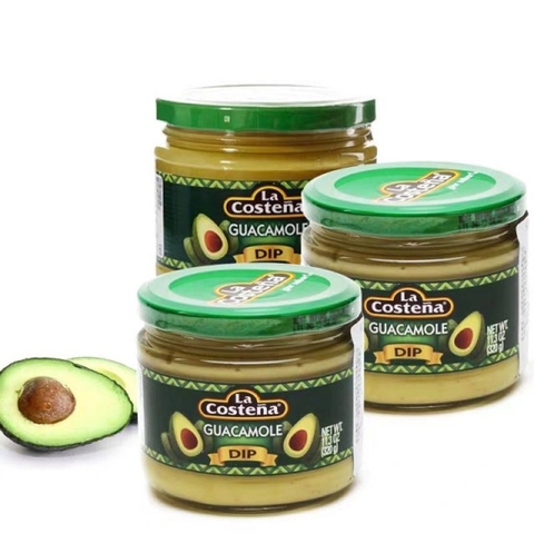 Sốt Nhúng Nachos Vị Bơ Cay La Costena Dip Guacamole, Lọ 320g