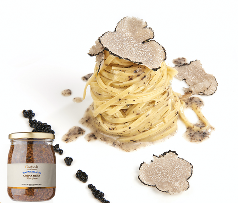 Sốt Kem Nấm Truffle Đen GeoFood Black Cream, Hộp 500g