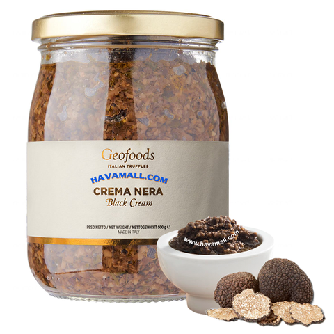 Sốt Kem Nấm Truffle Đen GeoFood Black Cream, Hộp 500g