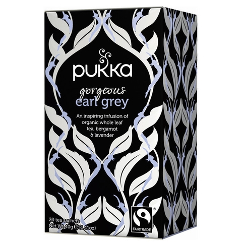 Trà Earl Grey Hữu Cơ Pukka, Hộp 20 gói