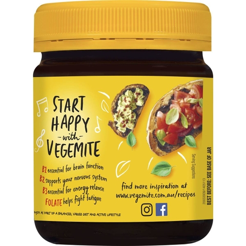 Bơ Vegemite B Vitamins For Vitality, Hộp 380gr
