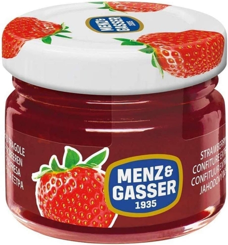 Mứt dâu tây Menz Gasser, Lọ mini 28g