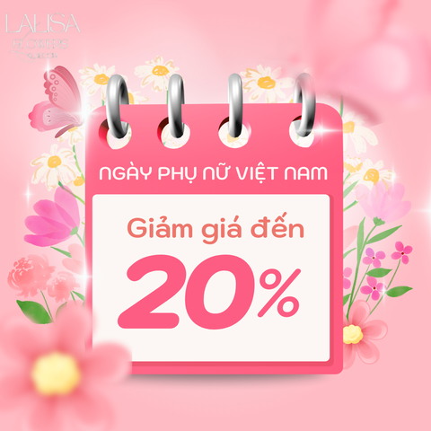 ƯU ĐÃI ĐẶC BIỆT NHÂN NGÀY 20/10 – VỪA MUA SẮM, VỪA NHẬN QUÀ TẠI LALISA