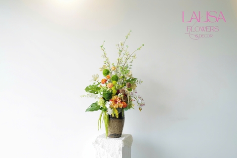 SERIE BÌNH HOA NGHỆ THUẬT TẠI LALISA FLOWERS & DECOR