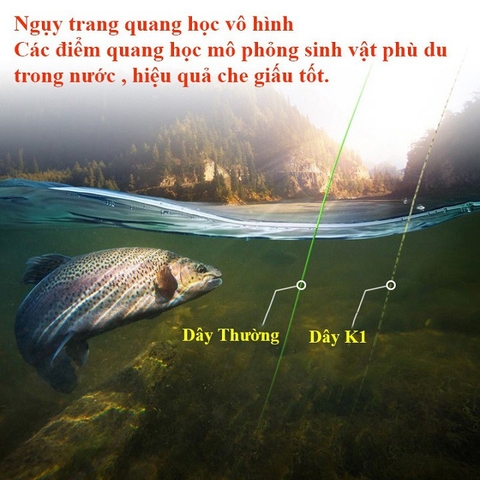 Cước Câu Cá, Cước Trục, Cước Thẻo Câu Đài J-Cheng Phủ Lớp Fluorocarbon Chất Lượng Cao DC1