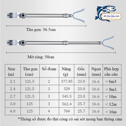 Chống Cần Câu Đài Săn Hàng Phi Thanh 25H Gác Cần Câu Cá Siêu Tải Chất Lượng Cao KK7