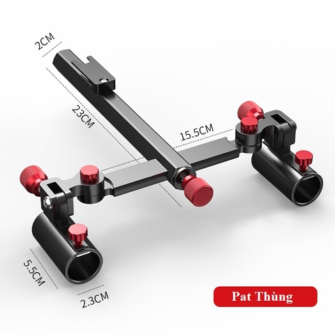 Pat Chống Cần Đôi, Pat Thùng Câu Đài, Pat Ghế Câu Đài Cao Cấp DCC15