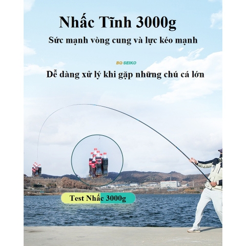 Cần Câu Tay 6H BiQuan Hổ Chiến Chuyên Dụng Câu Đài Bảo Hành Chính Hãng CC16