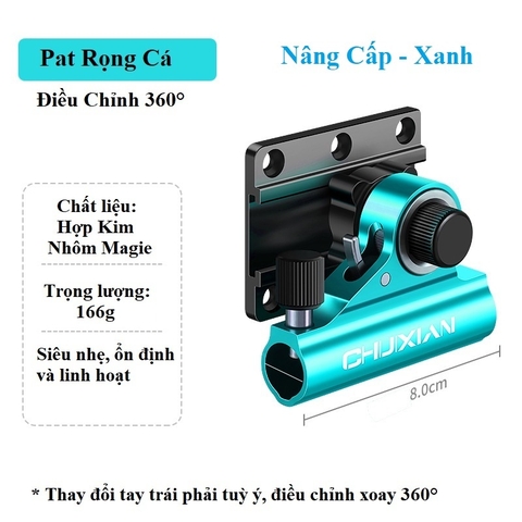 Bộ Pat Thùng Câu Đài Nâng Cấp Hợp Kim Nhôm Cấp Hàng Không DCC11