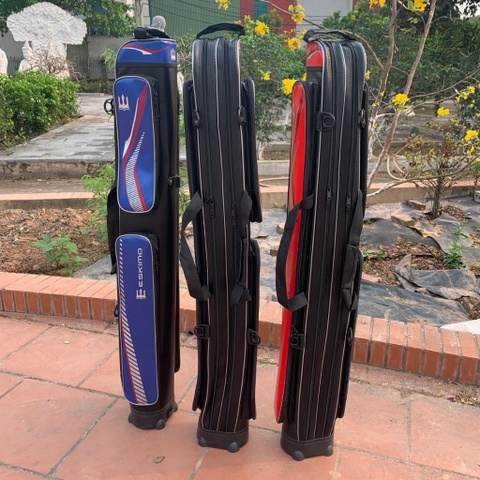 Bao Đựng Cần Câu Đài 1m25 ESKIMO 2 Ngăn Chính 3 Ngăn Phụ Có Giá Đỡ Cao Cấp TDC12