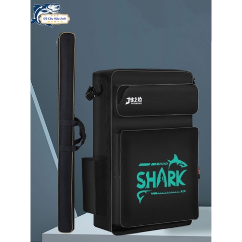 Balo Đựng Ghế Câu Đài SHARK, Túi Đựng Cần Câu Cá TDC1
