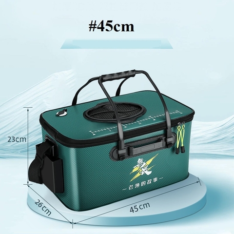 Thùng Đựng Cá Gấp Gọn Thùng Đựng Cá Đa Năng Cao Cấp KK8