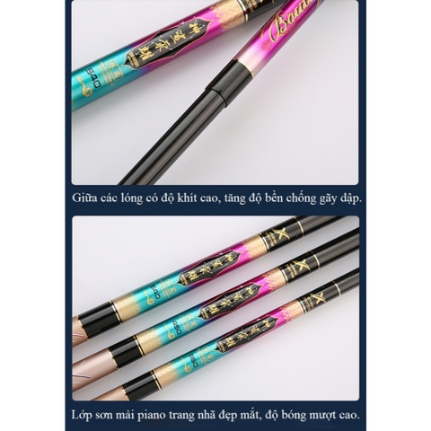 [BH Chính Hãng] Cần Câu Tay Săn Hàng X7 Gorofil Cần Câu Đài Chất Lượng Cao CC9