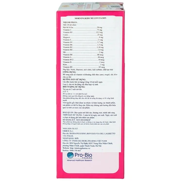 Siro Morningkids Multivitamin bổ sung vitamin và khoáng chất cho trẻ (150ml)