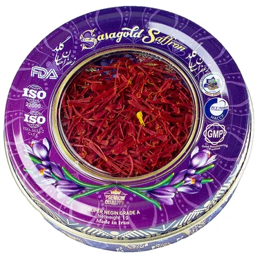 Nhụy hoa nghệ tây Sasagold Saffron hỗ trợ làm đẹp và phù hợp cho người bệnh (1g)