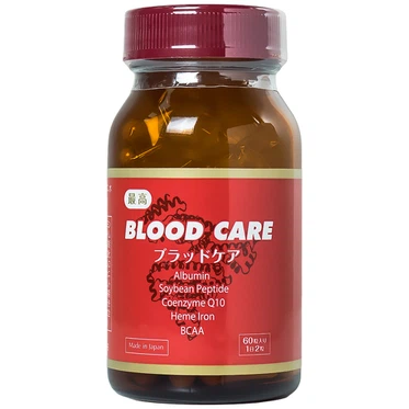 Viên uống Blood Care Jpanwell hỗ trợ bổ máu, tái tạo máu, tăng lượng máu trong cơ thể (60 viên)