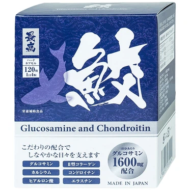 Viên uống Glucosamine And Chondroitin Jpanwell bổ xương khớp (120 viên)