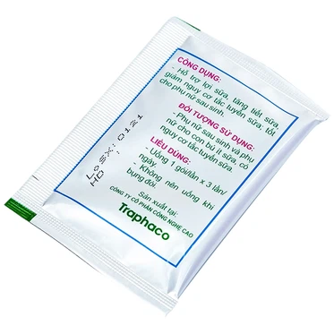 Cốm lợi sữa TT.Galac Traphaco tăng tiết sữa cho phụ nữ sau sinh (20 gói x 3g)