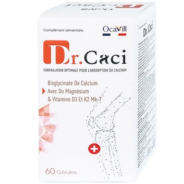 Viên uống Dr. Caci Ocavill bổ sung canxi giảm nguy cơ loãng xương (60 viên)