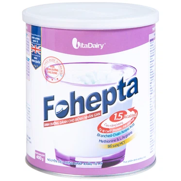 Sữa Fohepta Vitadairy dinh dưỡng dành cho bệnh nhân gan (400g)
