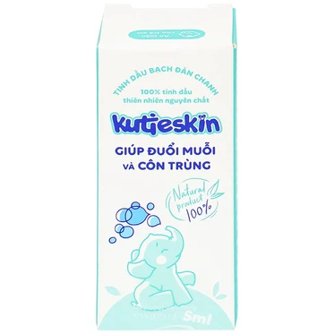 Tinh dầu bạch đàn chanh Kutieskin giúp đuổi muỗi và côn trùng (5ml)