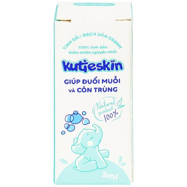Tinh dầu bạch đàn chanh Kutieskin giúp đuổi muỗi và côn trùng (5ml)