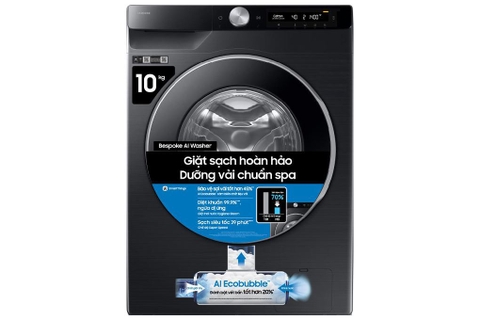 Máy giặt Samsung AI EcoBubble Inverter 10 kg WW10DG6U34LBSV