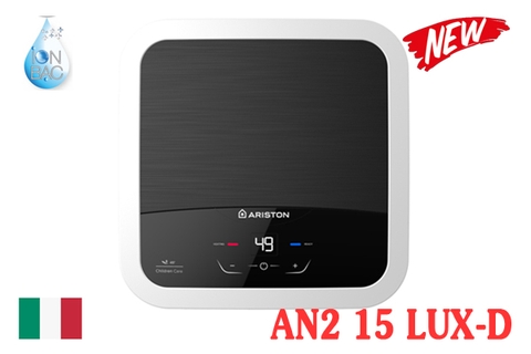 Bình nóng lạnh Ariston 15 lít vuông AN2 15 LUX-D AG+