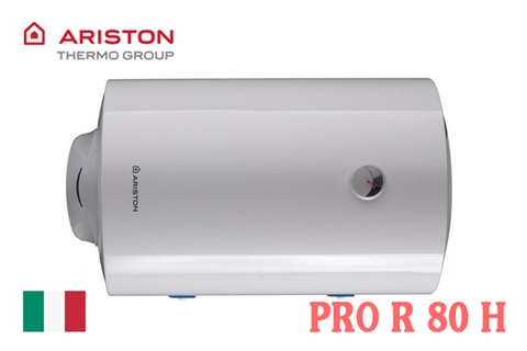 Bình nóng lạnh Ariston 80 lít ngang PRO R 80 H