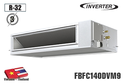 Điều hòa âm trần nối ống gió Daikin 48.000BTU 1 chiều inverter FBFC140DVM9/RZFC140EY1