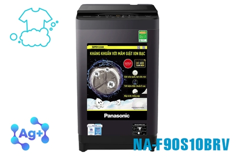 Máy giặt Panasonic 9kg NA-F90S10BRV cửa trên