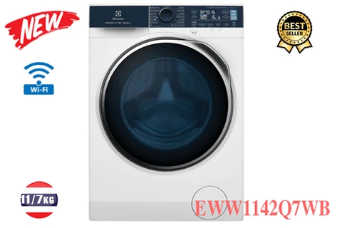 Máy giặt sấy Electrolux Inverter 11 kg EWW1142Q7WB