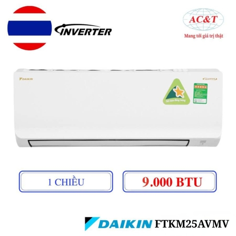 Điều hòa Daikin 9000 BTU 1 chiều FTKM25AVMV