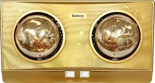 Đèn sưởi nhà tắm Galaxy 2 bóng treo tường GHL-221